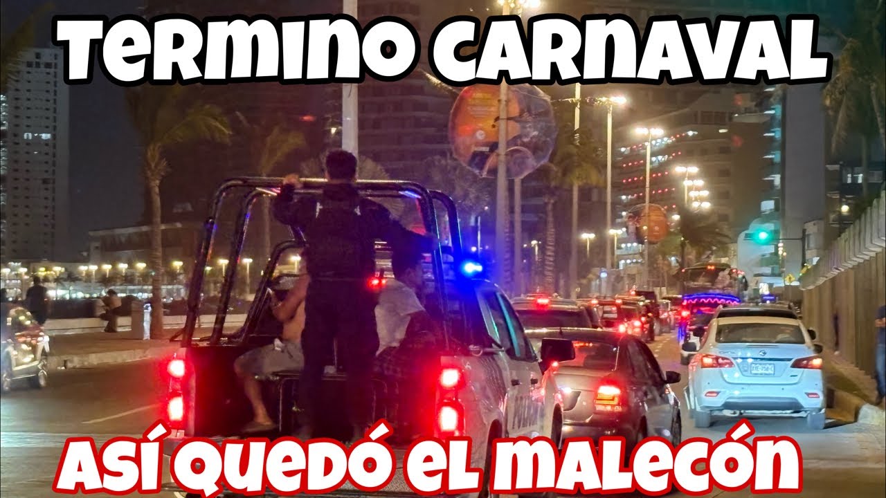 Así quedó Mazatlán después del CARNAVAL 2026