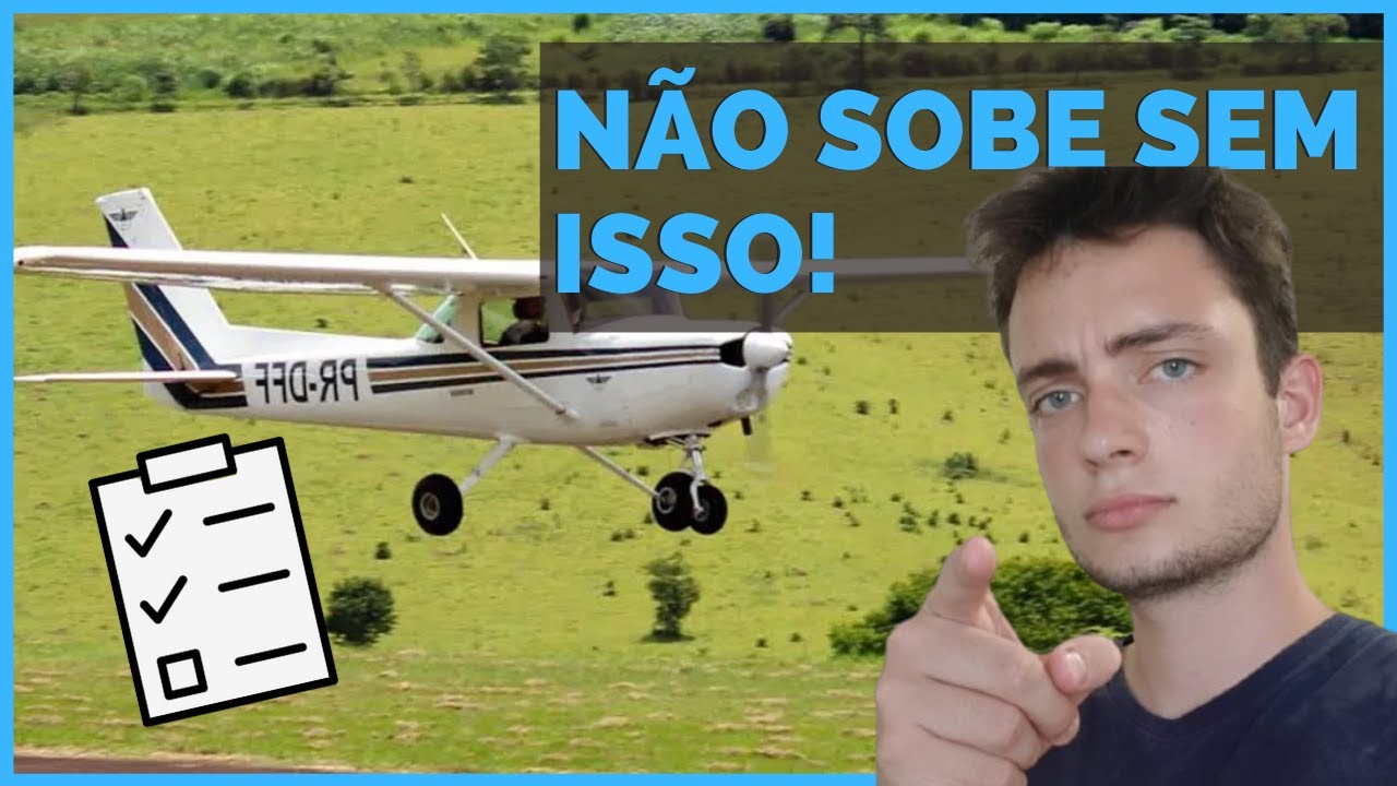 O VOO COMEÇA NO SOLO - Inspeção Pré Voo Cessna 152