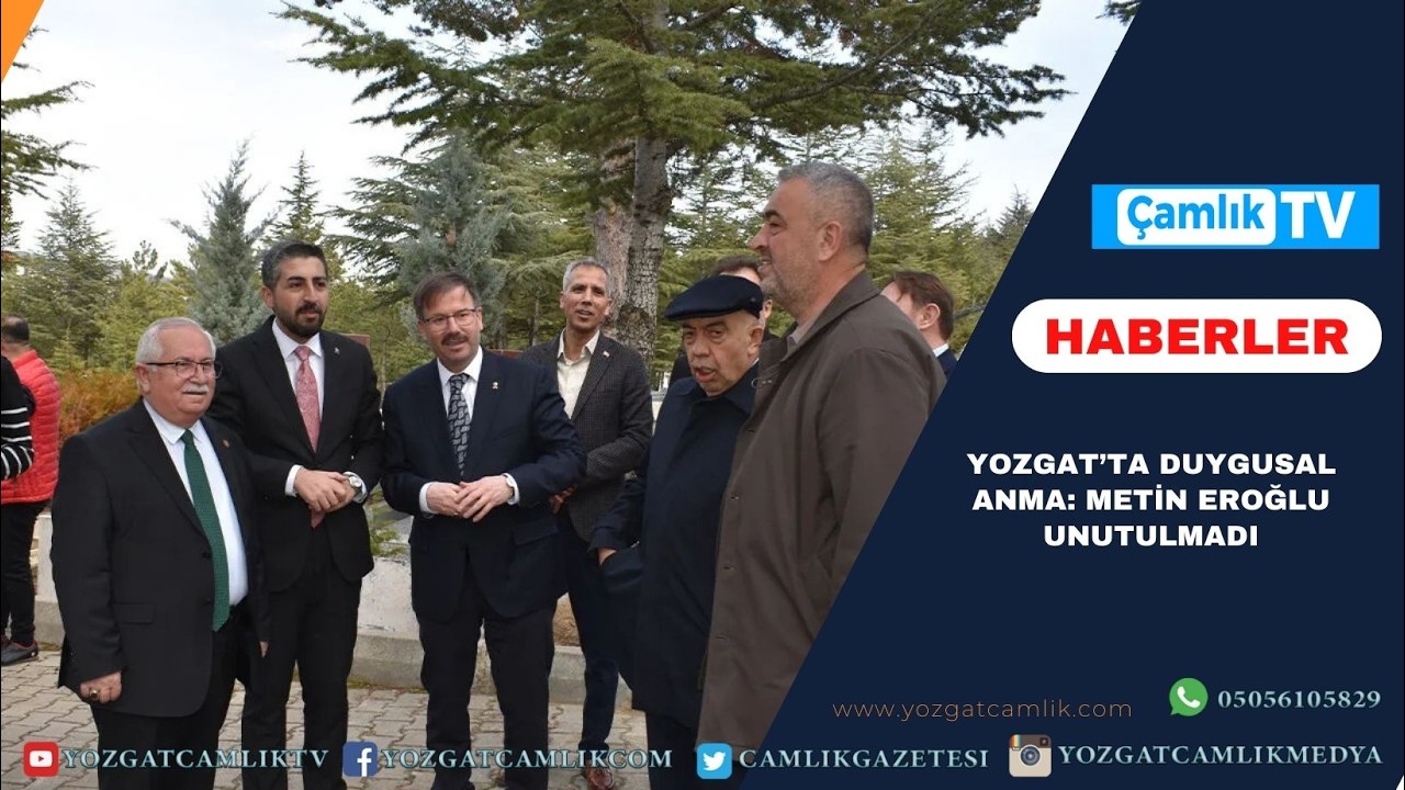 Yozgat’ta Duygusal Anma: Metin Eroğlu Unutulmadı