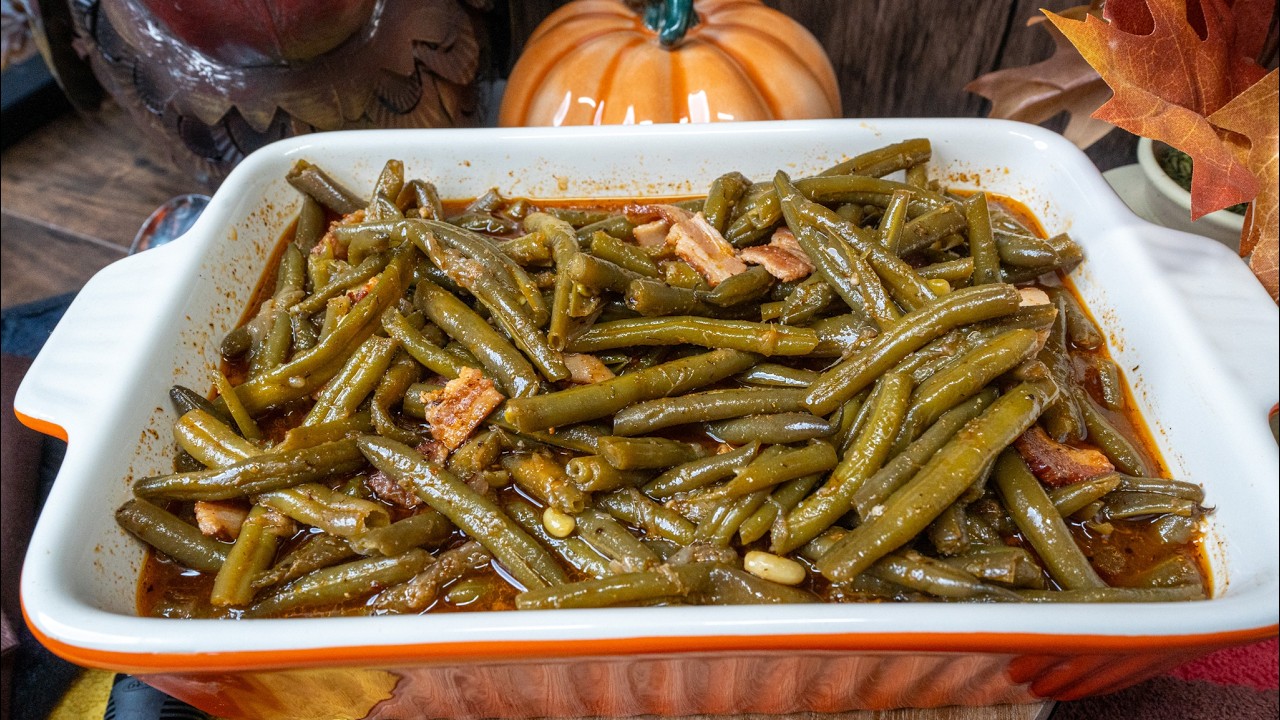 Green Beans and Bacon Recipe &ndash; Old School Flavor Made Easy