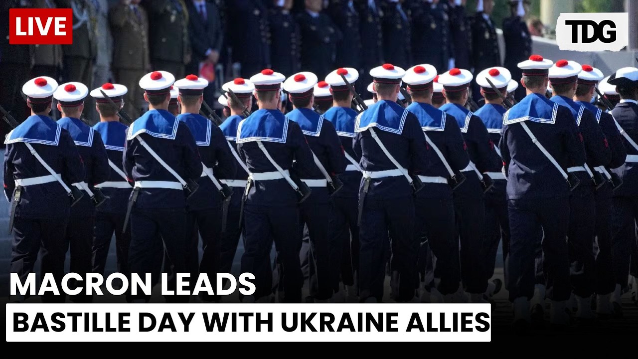 WATCH LIVE | Macron Leads Bastille Day Parade Alongside Ukraine and Allies