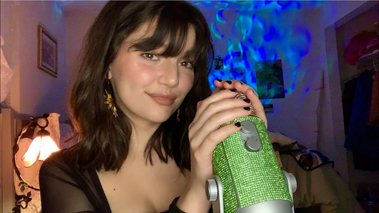 ASMR | Fast and Aggressive Mic Gripping and Rubbing With Fast and Aggressive Mouth Sounds & Rambles