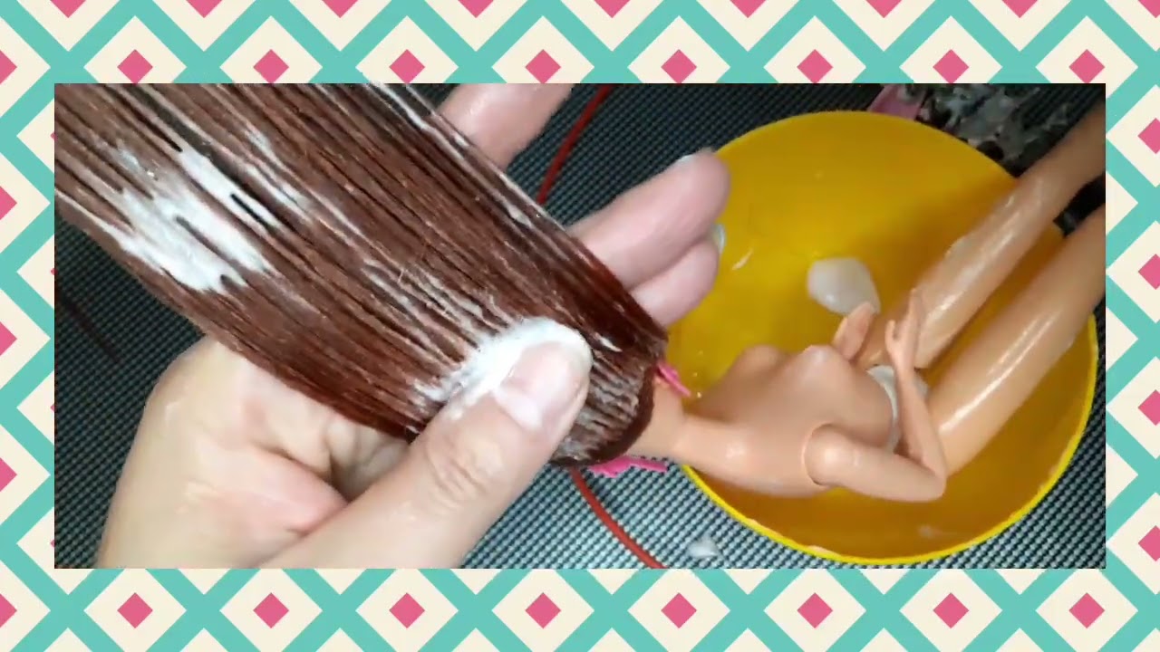Restauración de una Barbie Glitter hair 1993 💕💖🤪👌🏼😊😉🙋🏻‍♀️