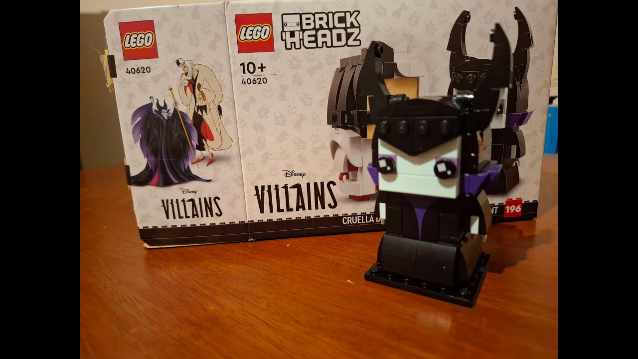 Lego timelapse - Brick Heroz - Maleficent - set 40520