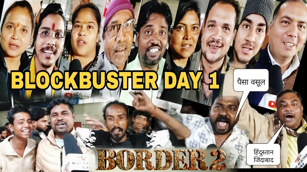 Border 2 Blockbusters Public Reactions | Sunny deol | ahan shetty | Pratibha Cinema lucknow | Review