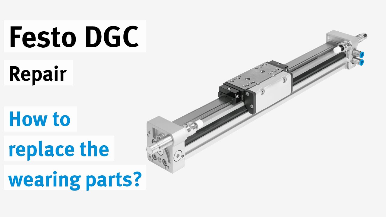 DGC: Replacing wearing parts
