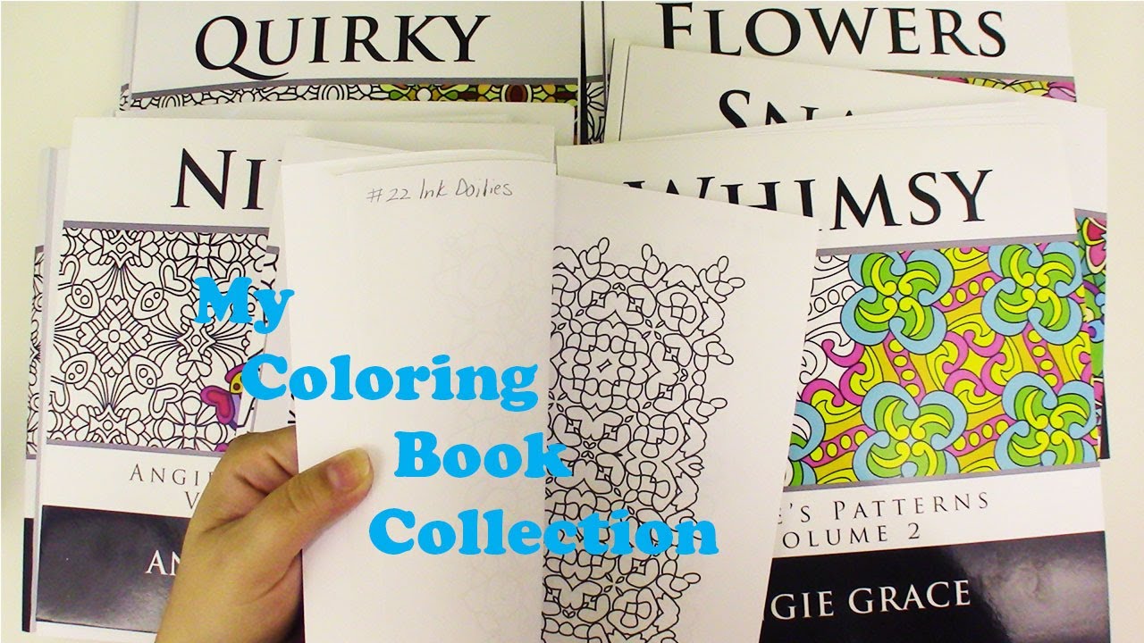 My Angie Grace Coloring Book Collection