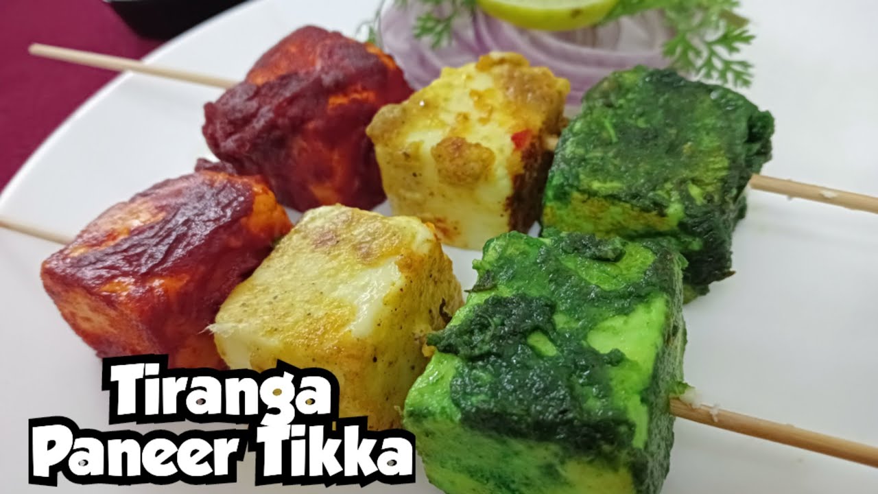 Independence Day Special | Tiranga Paneer Tikka Recipe | तिरंगा पनीर टिक्का | Smita's Kitchen