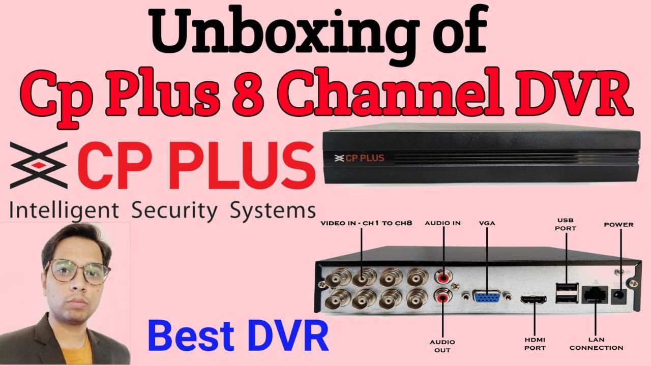 CP Plus 8 Channel DVR Unboxing | Best DVR for CCTV | Unboxing & Review | In Hindi | 2020