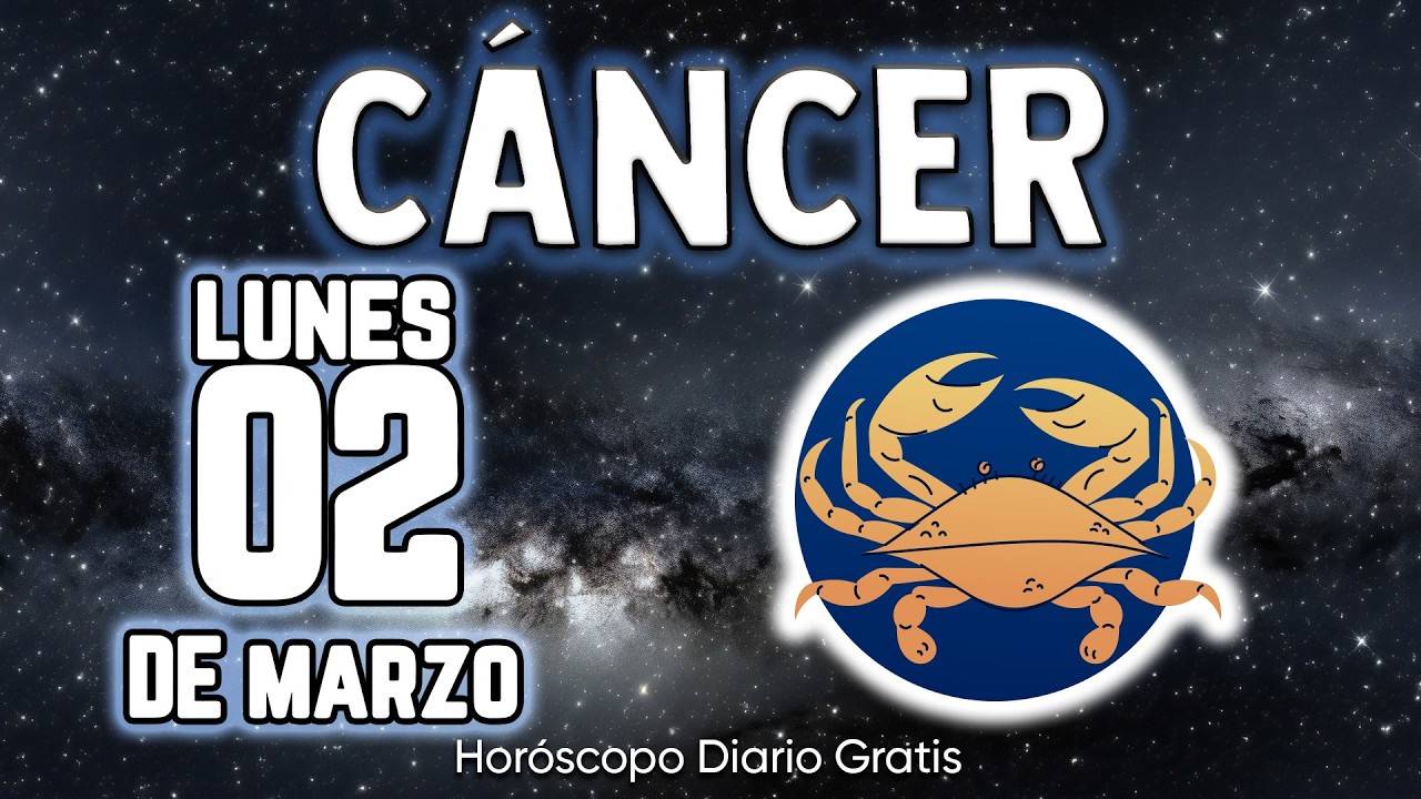 BOOOM 💣💥🧨ESTO ES ALGO MUYY GORDOOO😱🔎 cáncer ♋ Horóscopo diario 2 DE MARZO 2026 🔮 horóscopo de hoy
