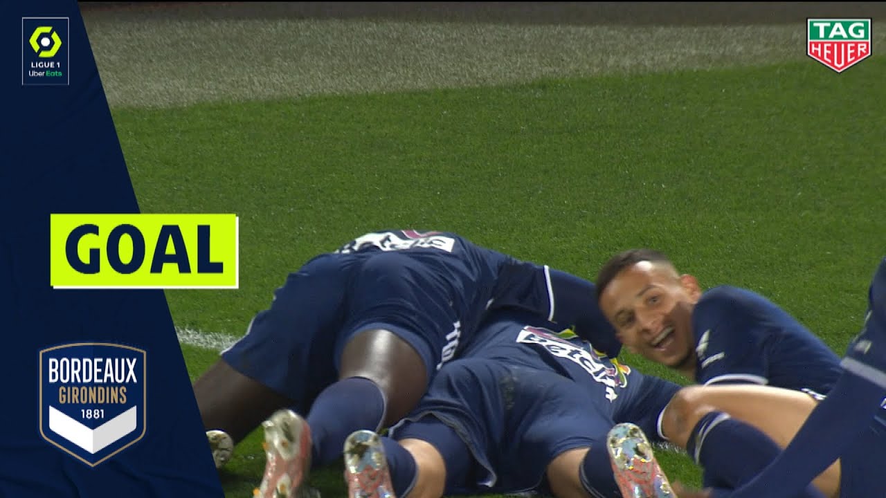 Goal Youssouf SABALY (89' - FC GIRONDINS DE BORDEAUX) FC GIRONDINS DE BORDEAUX - RC LENS (3-0) 20/21