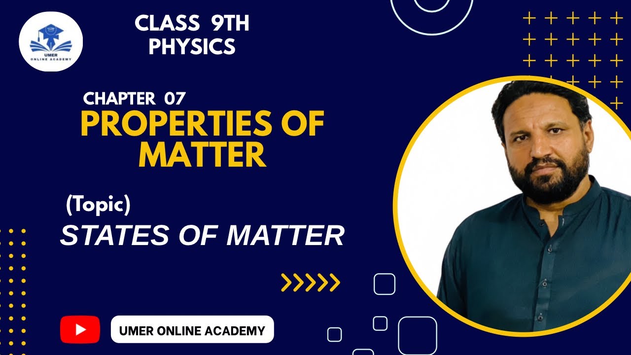 Class 9 Physics | Properties of Matter | States of Matter