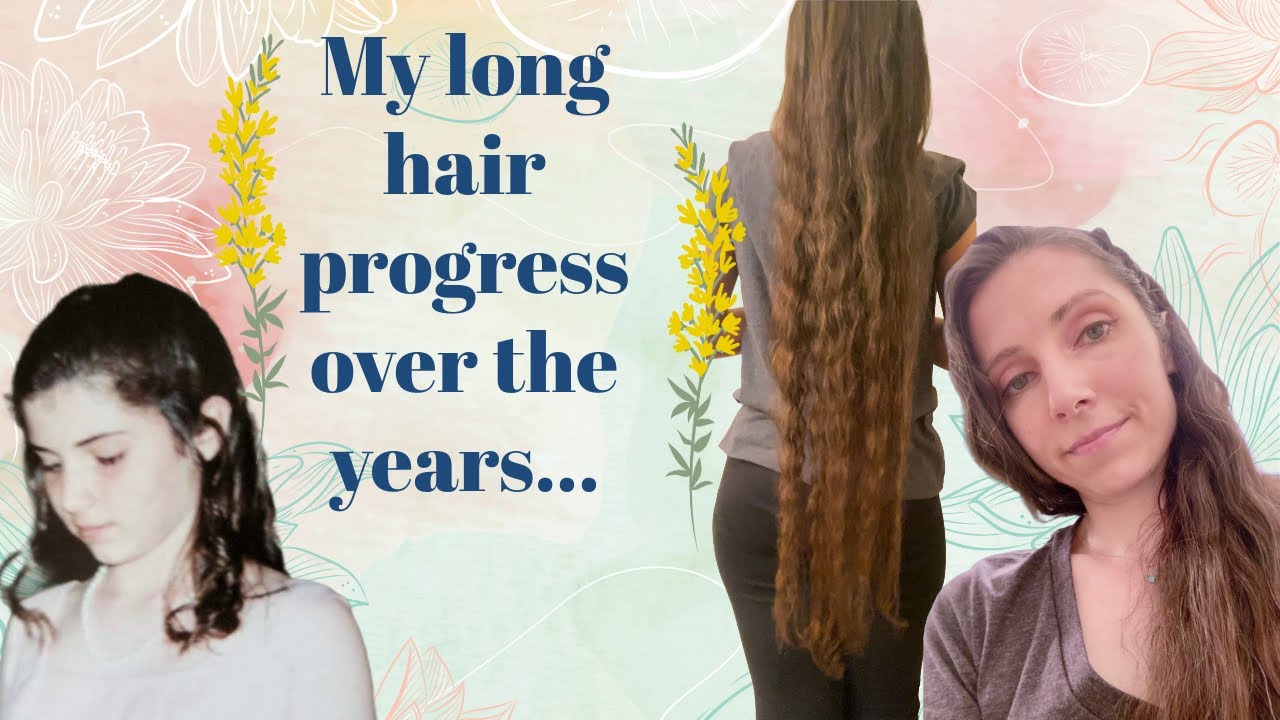 My Long Hair Progress Over the Years | Natural Haircare | Growing Long Hair