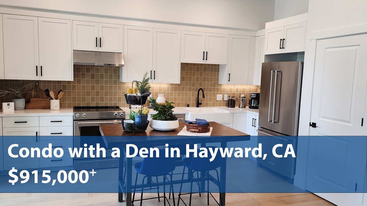Condo with a Den in Hayward, CA | $915,000+ | 1,732+ Sq ft | 3 Bed | 3 Bath