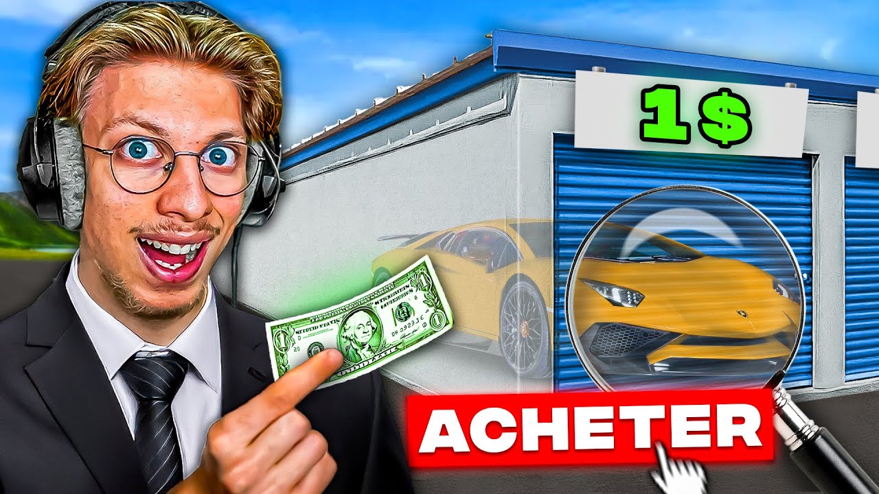 J'ai acheté des Garages au Hasard pour DEVENIR RICHE ! (Storage Hunter Simulator)