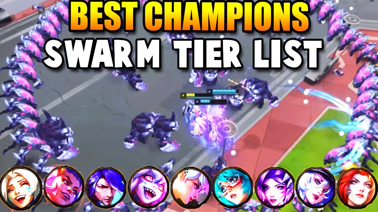 Swarm Best Characters/Champions Tier List to Play - All 9 Characters Best Tips & Tricks for Extreme