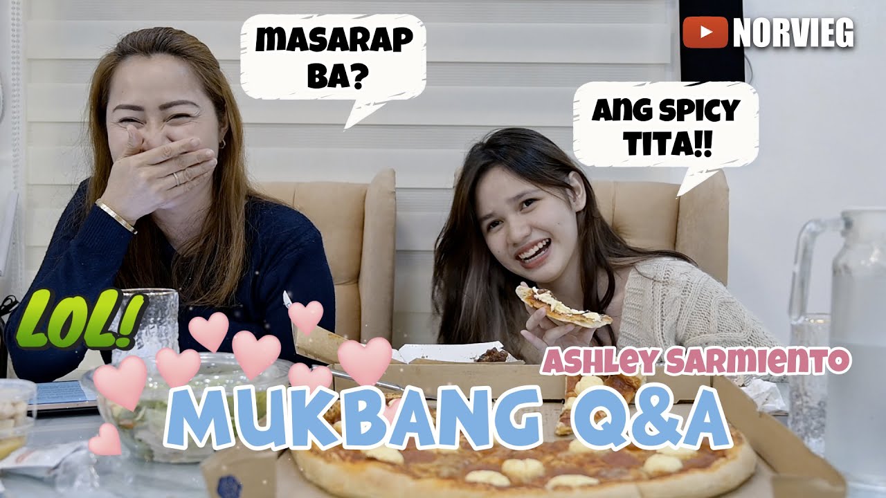 Mukbang Q&A with @AshleySarmiento : NORVIE G | VLOG 15