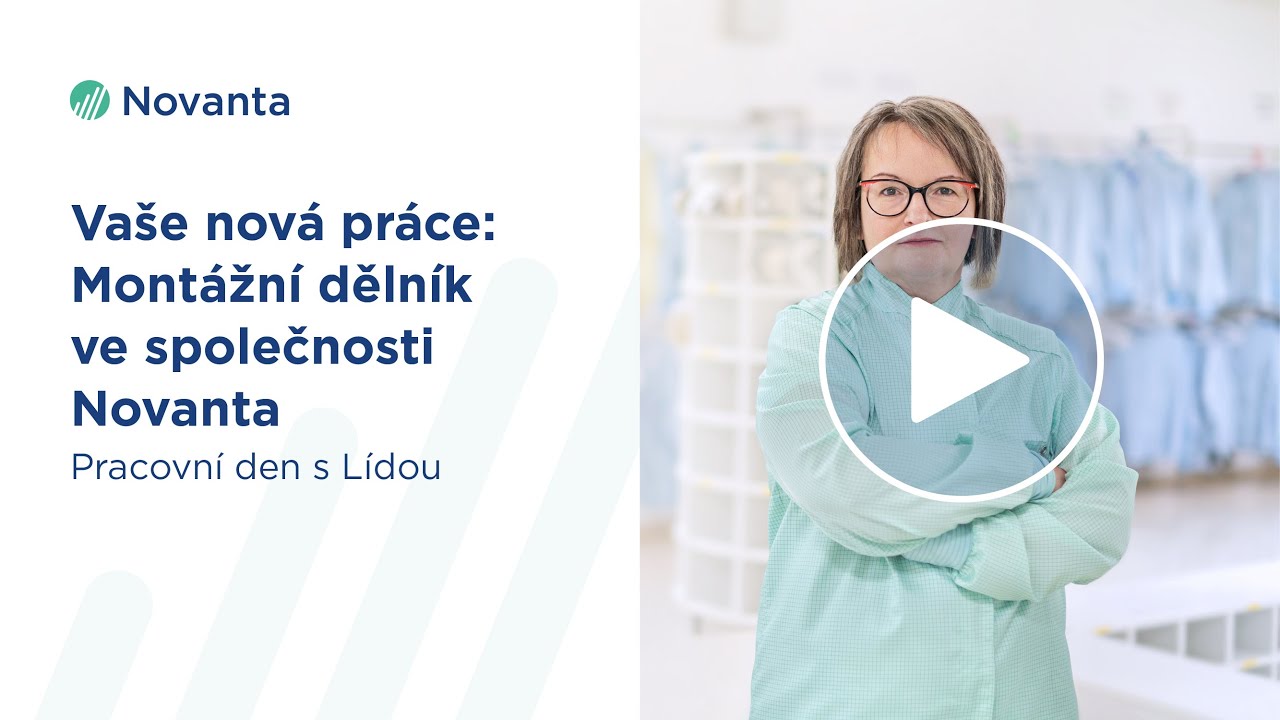 Jsme Novanta Medical: Práce v Přelouči