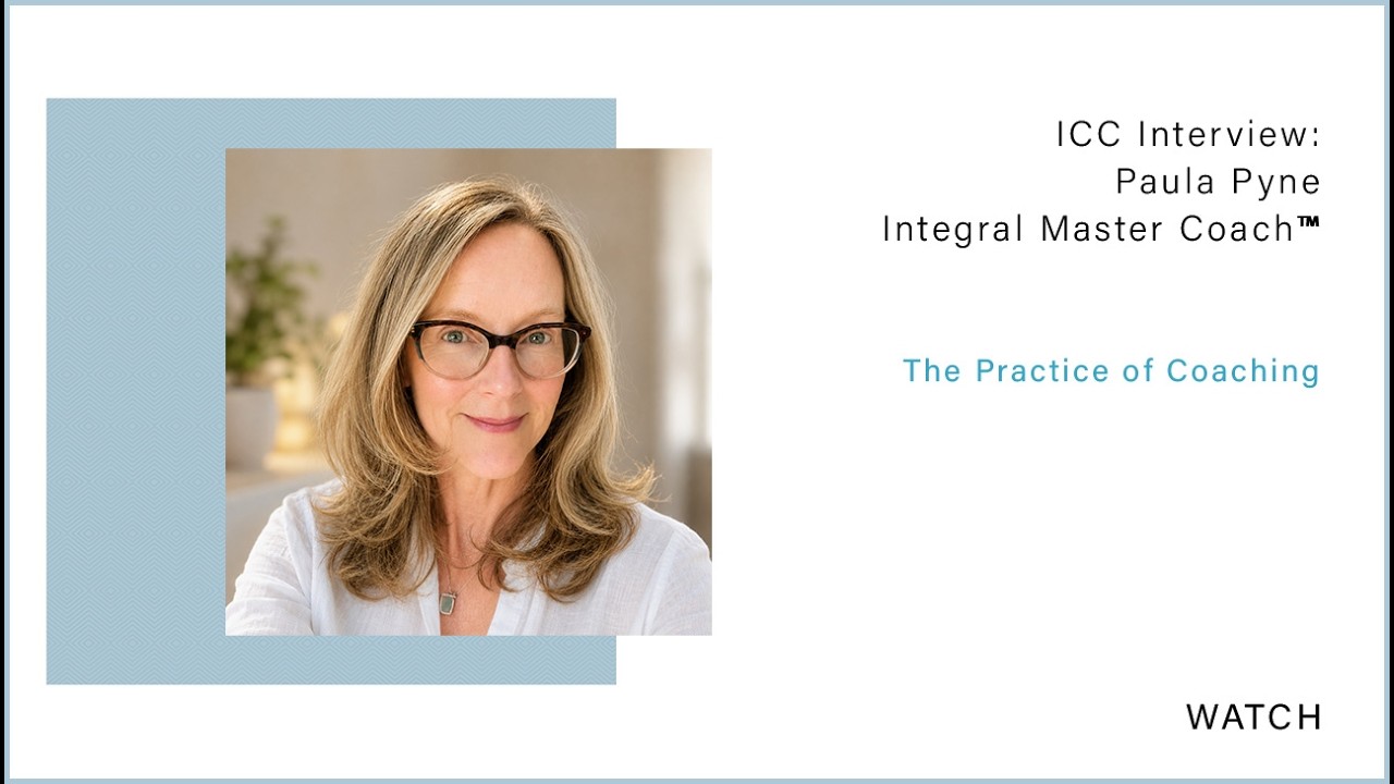 The Practice of Coaching - Paula Pyne