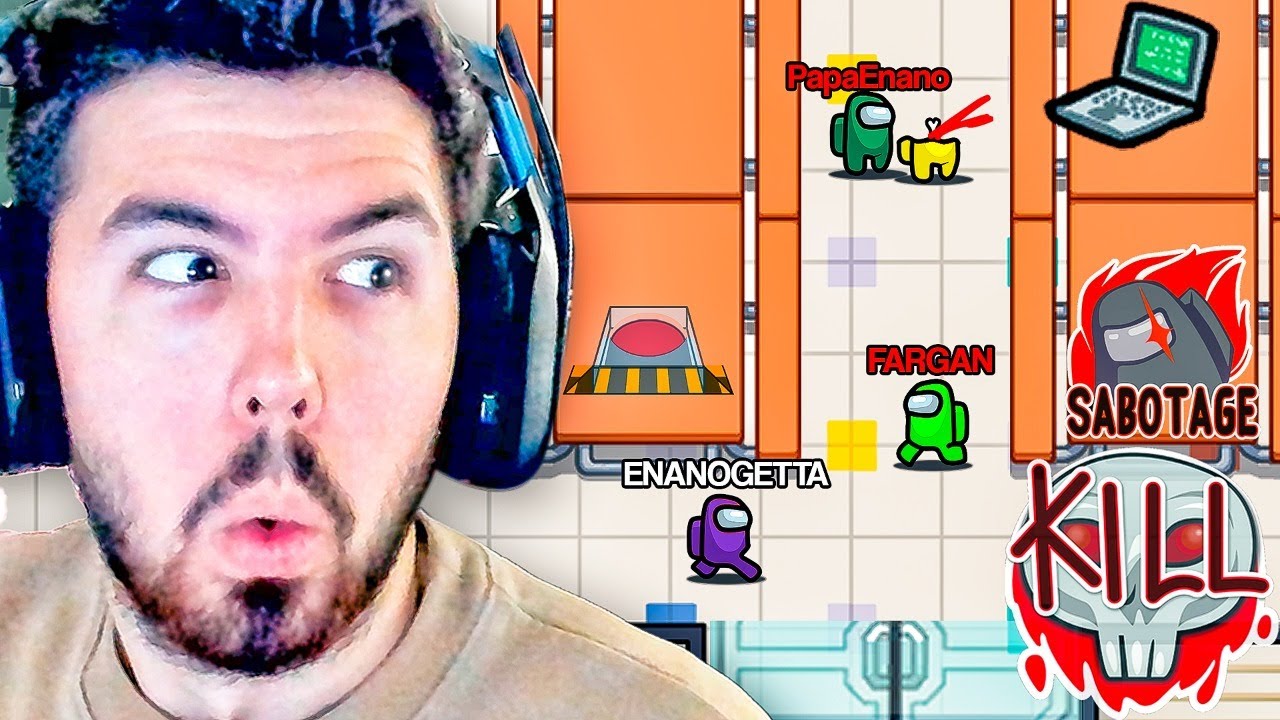 🔴 MUY MUY PEQUEÑOS en AMONG US con MODS