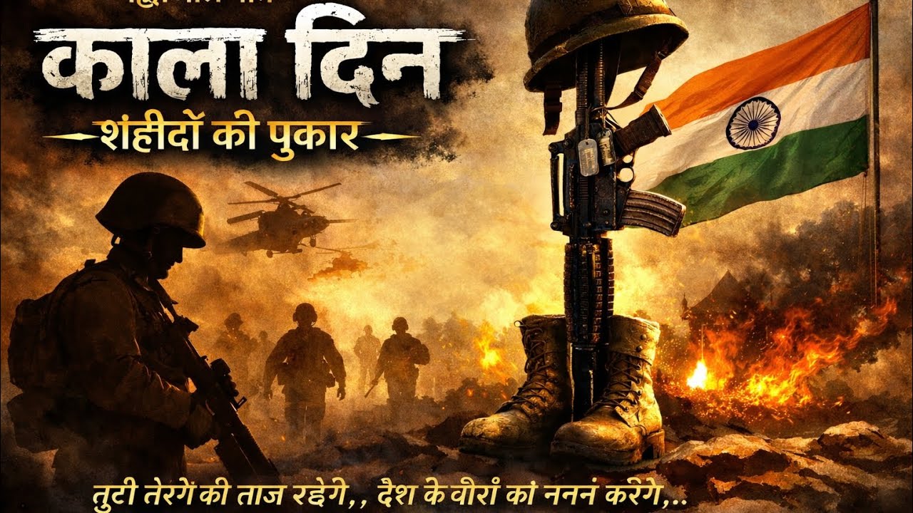 🖤 काला दिन – शहीदों की पुकार🖤 | Tribute to our brave martyrs 🇮🇳 Jai Hind