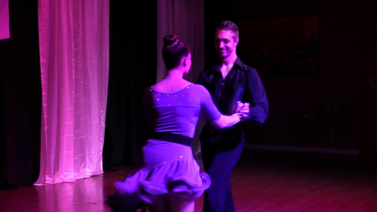 Tyler & Wynn dance Cha Cha at National Dance Day 2017