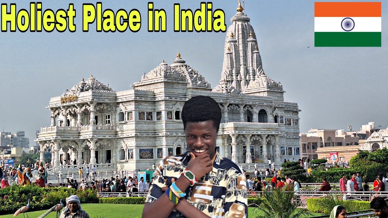 The only place believed that was brought from Heaven Vrindavan Indian🇮🇳||कृष्ण मंदिर