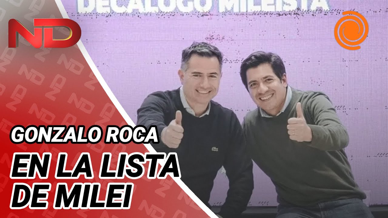 Gonzalo Roca, la sorpresa de la lista de Milei en Córdoba:su origen y la fe para vencer a Schiaretti