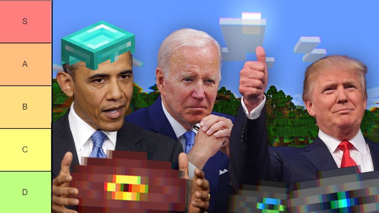 US Presidents Make a Minecraft Music Disc Tier List