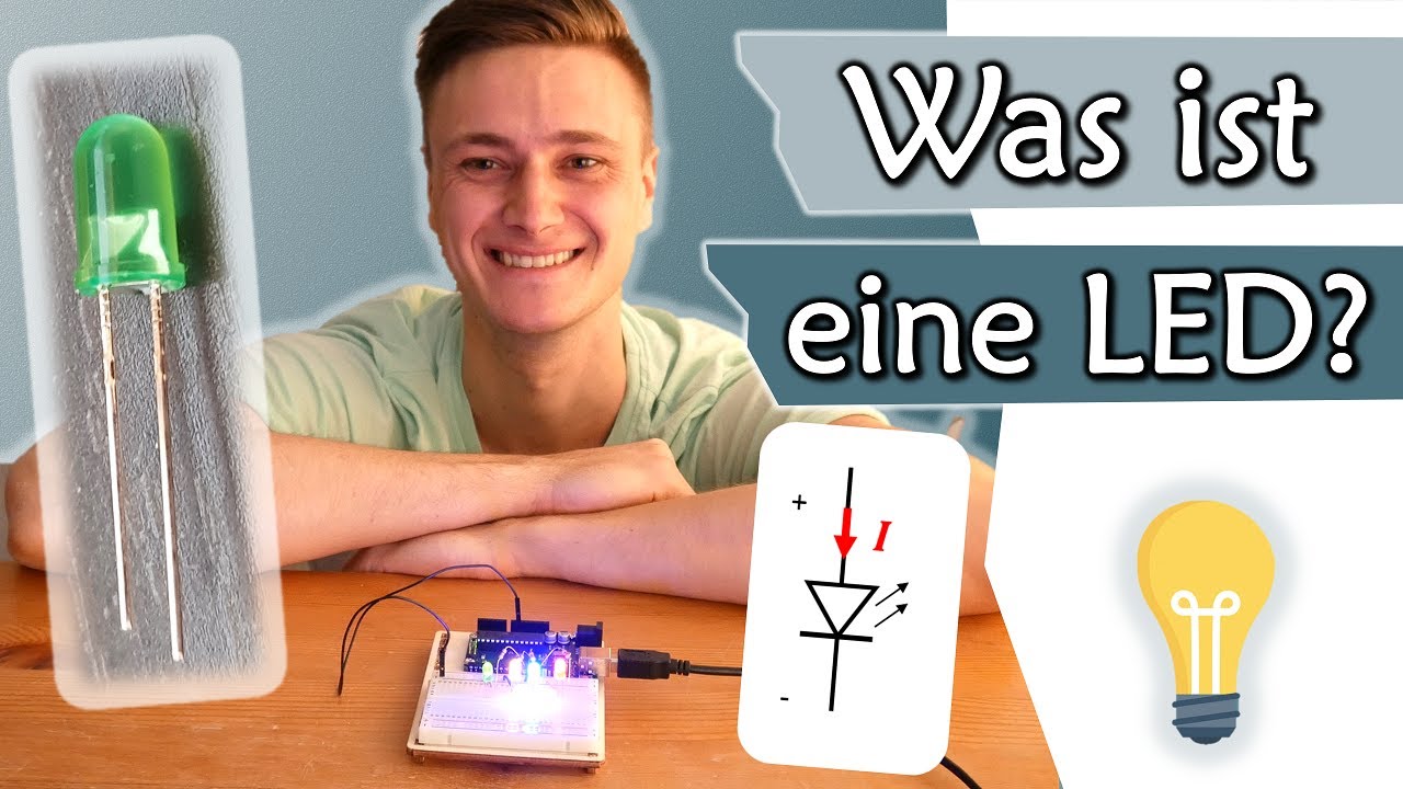 Was ist eine LED? Aufbau und Funktionsweise Leuchtdiode | Elektronik #3