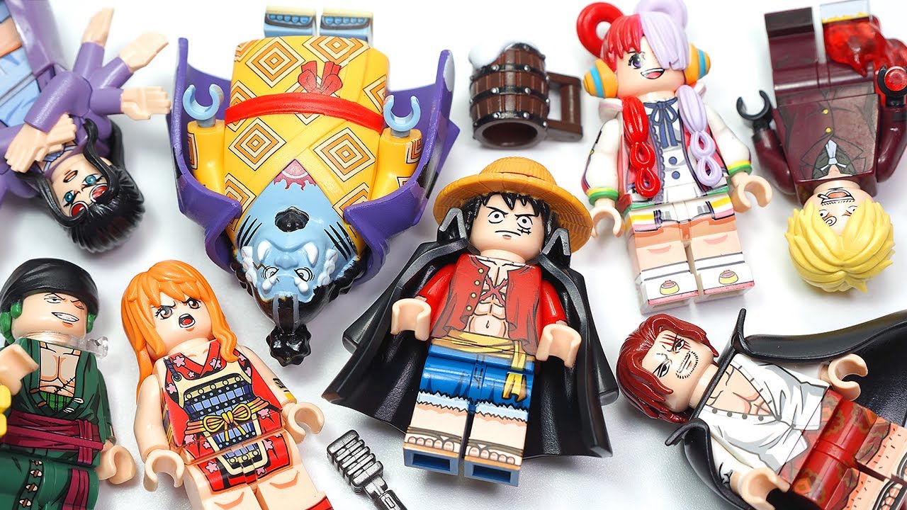 LEGO ONE PIECE | Monkey D. Luffy | Nami | Jinbe | Uta | Shanks | Sanji Unofficial Lego Minifigures