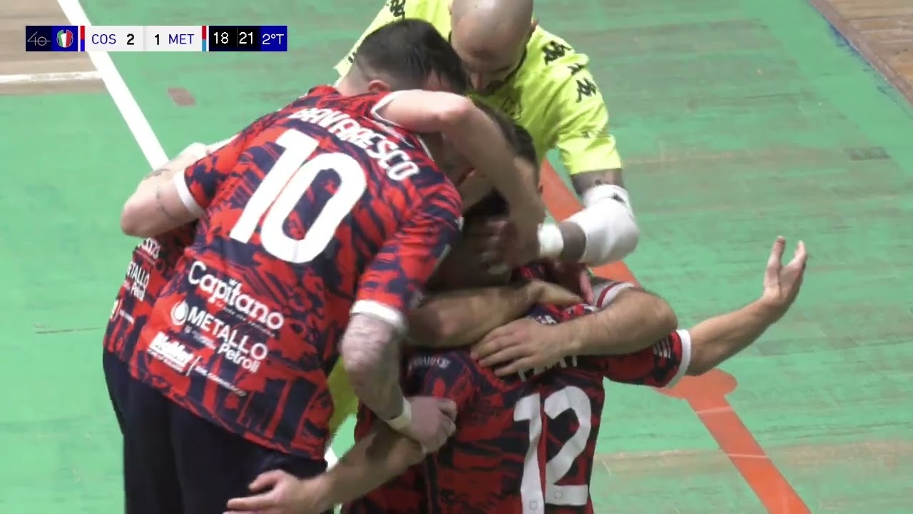 Serie A: Pirossigeno Cosenza - Meta Catania, highlights