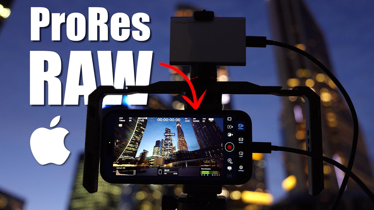 Ночные Съёмки на iPhone 17 Pro Max в ProRes RAW