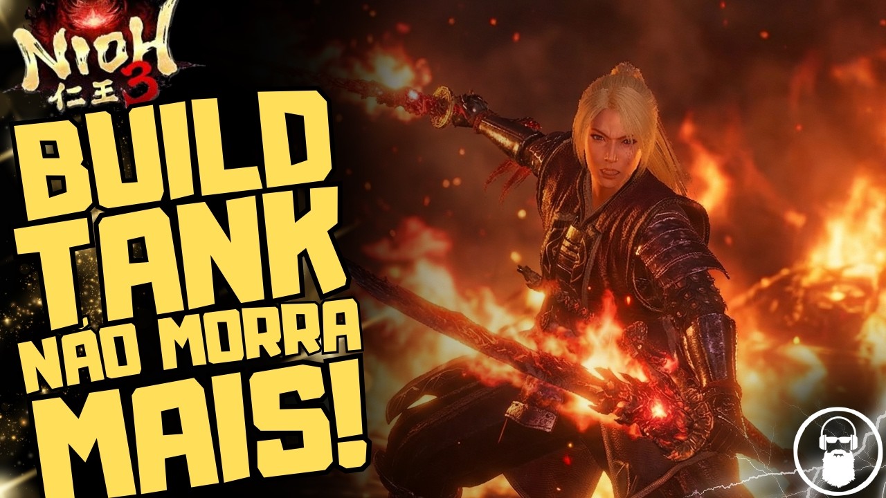 NIOH 3 - BUILD SAMURAI TANK | Se Você Está Cansado de Ser de Papel, Essa Build é Pra Você