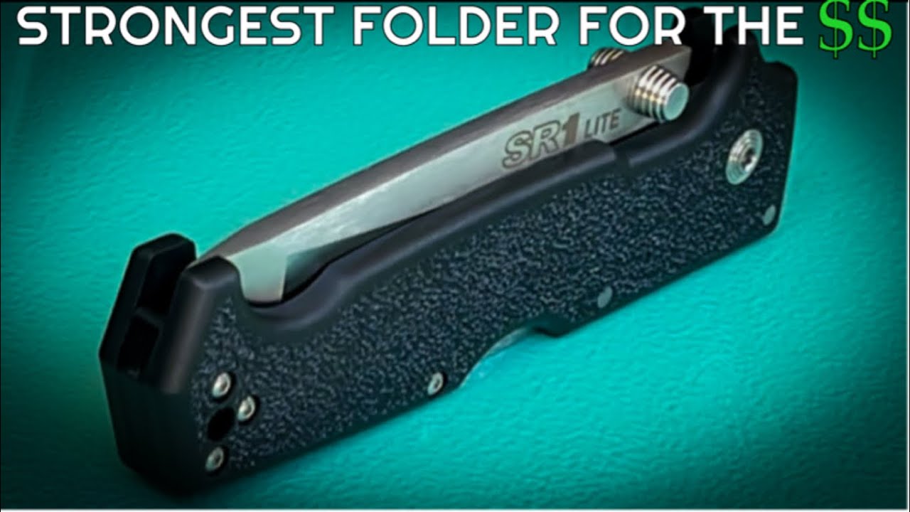 Самый прочный карманный нож за свои деньги? Cold Steel SR1 Lite