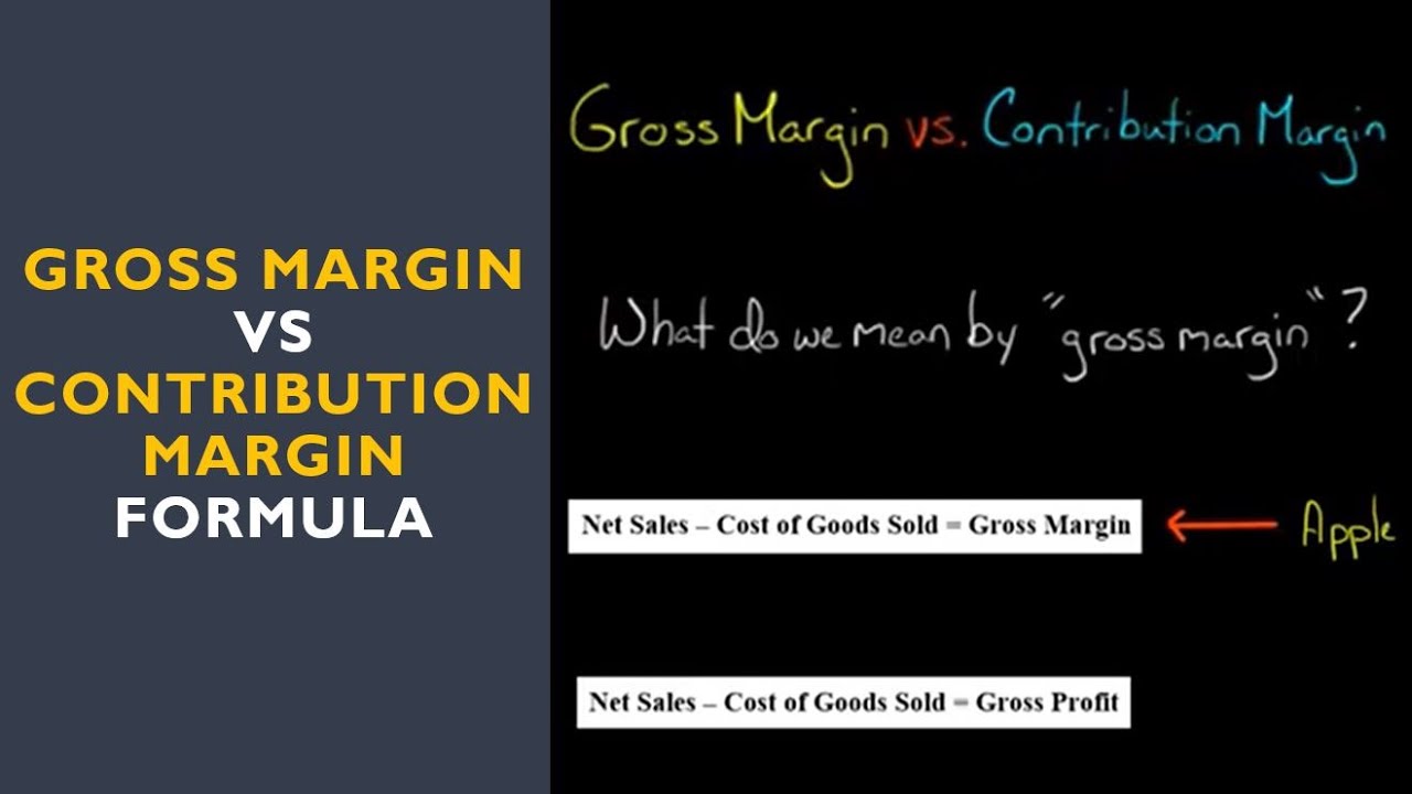Формула валовой прибыли и маржинальной прибыли