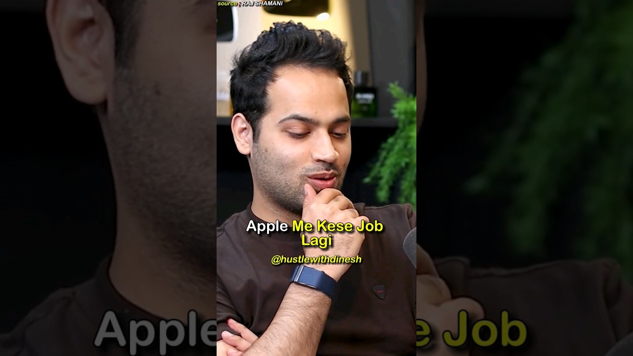 Apple Me Job Kese Le 🤔👍 #apple #iphone #placement #job