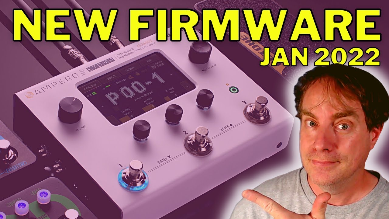How to Install Ampero 2 Stomp Firmware Update