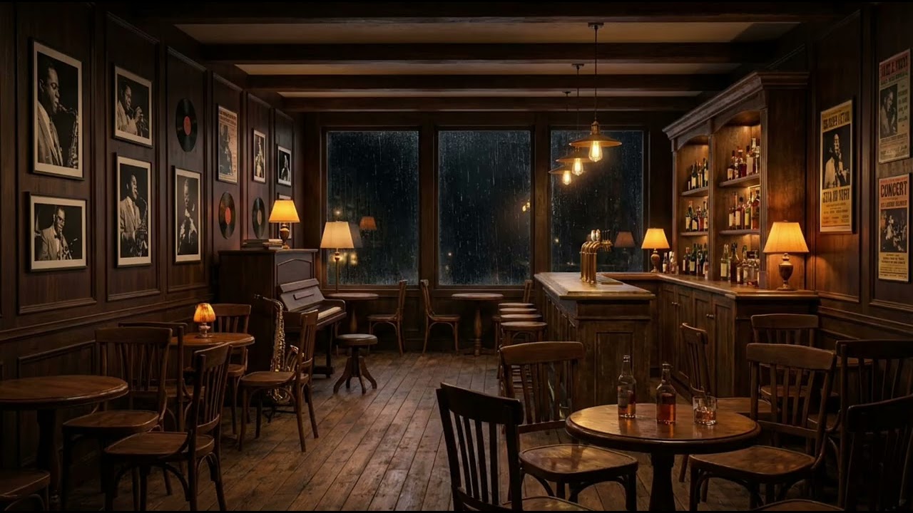 Cozy Jazz Cafe ☕ Smooth Jazz Music for Relax, Study, and Work