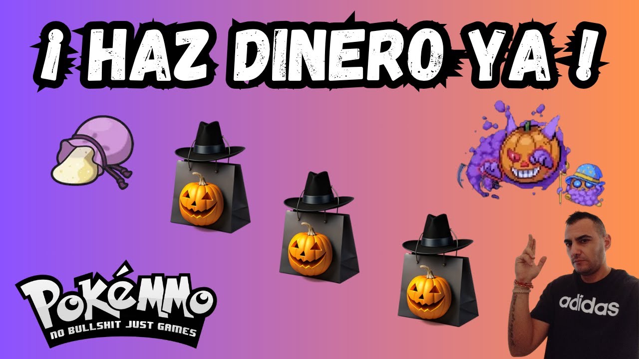 ¡Haz DINERO antes de HALLOWEEN en PokeMMO! 💰 [Farmeo + Inversiones clave]
