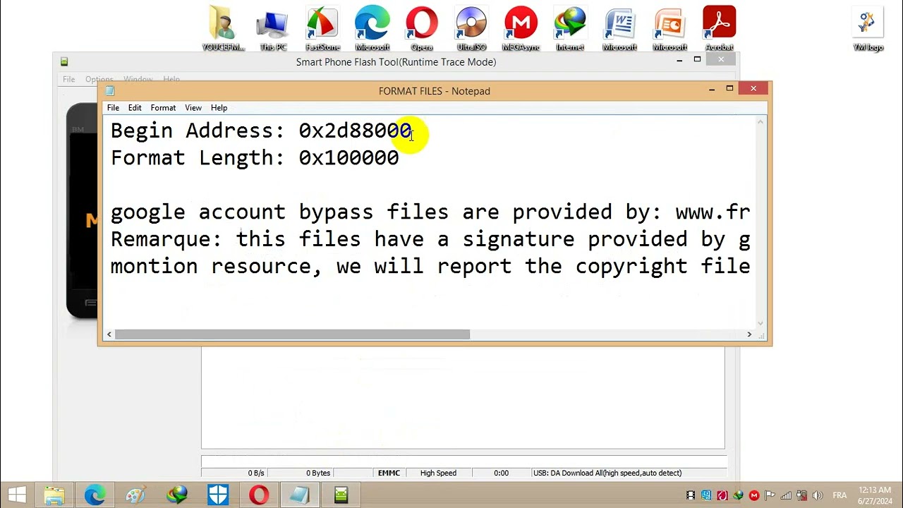 Bypass Google Account Condor Griffe T7 SP632
