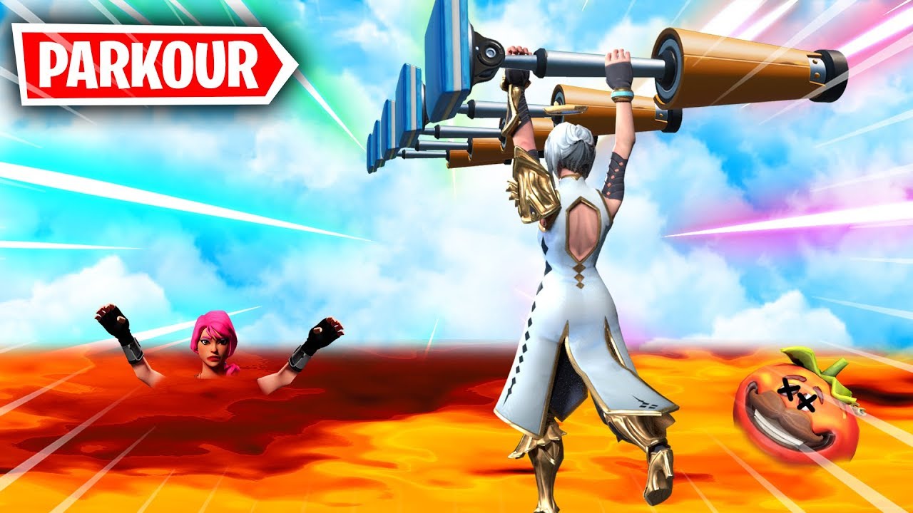 *EL PARKOUR MAS RARO DEL MUNDO* FORTNITE PARKOUR