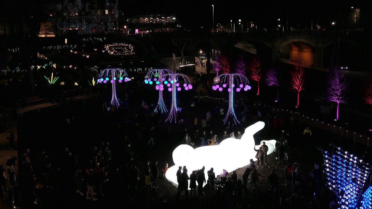 SPECTRA Aberdeen 2023 Scotland's Winter Festival of Light in the City and Union Terrace Gardens
