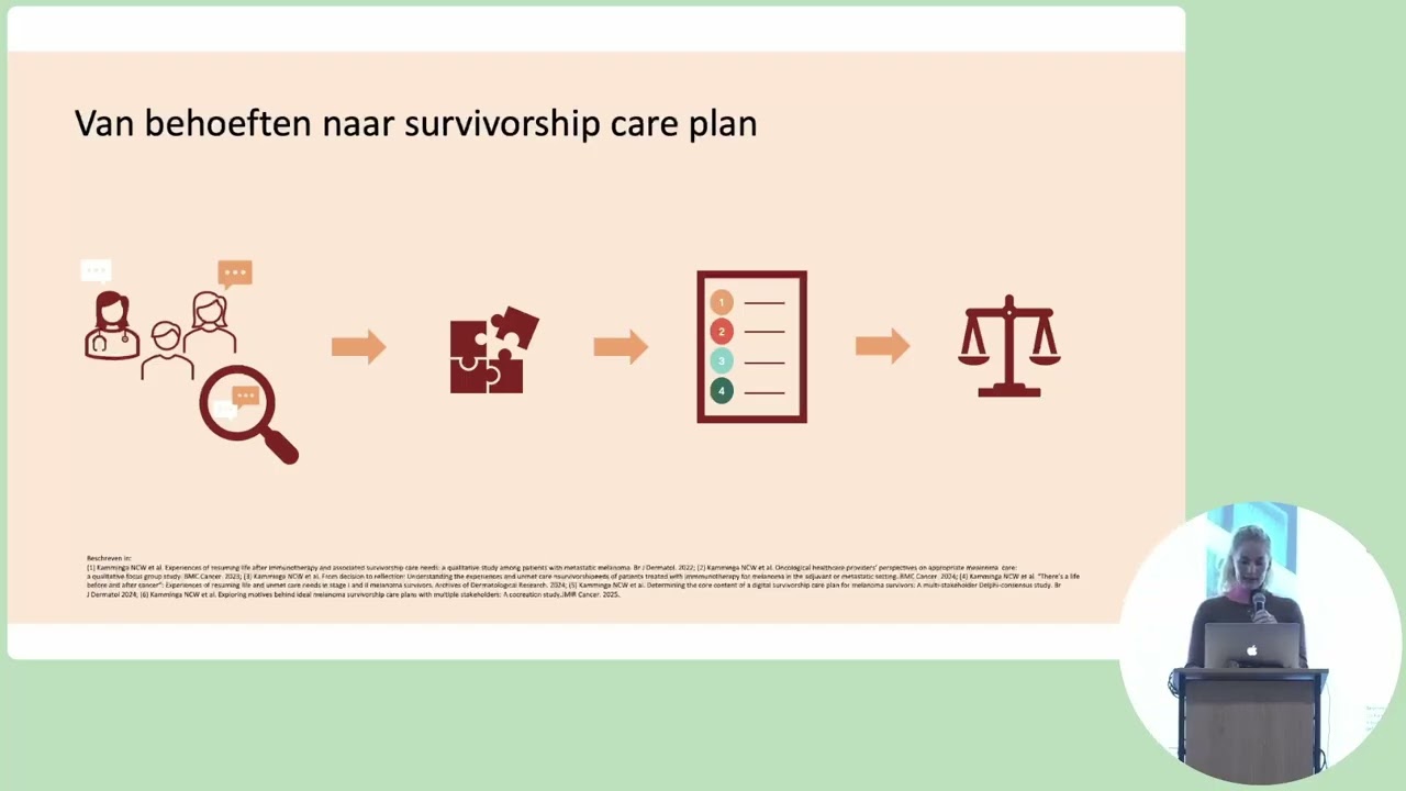 Studiedag Melanoompunt MNP 26 16 Dr  Nadia Kamminga