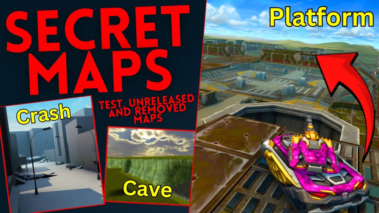 Tanki Online UNRELEASED and REMOVED MAPS You Did Not Know Existed