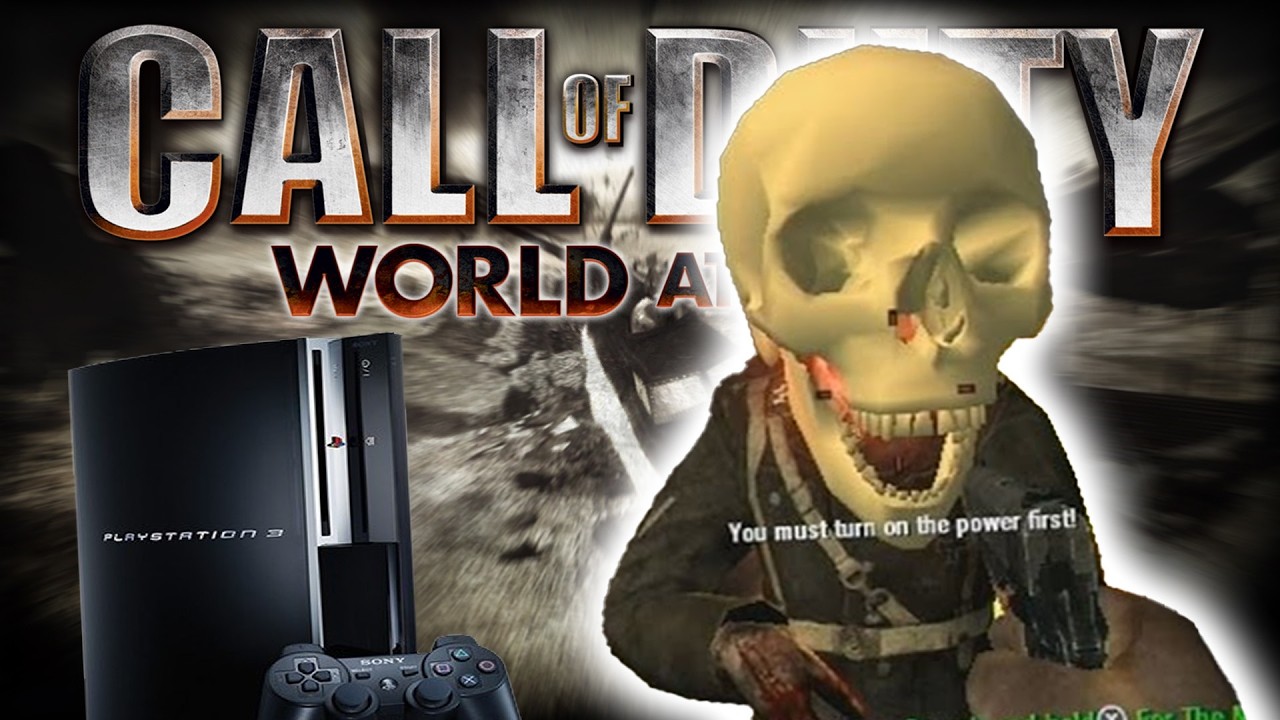 Playing WaW on the PS3 for the FIRST TIME!