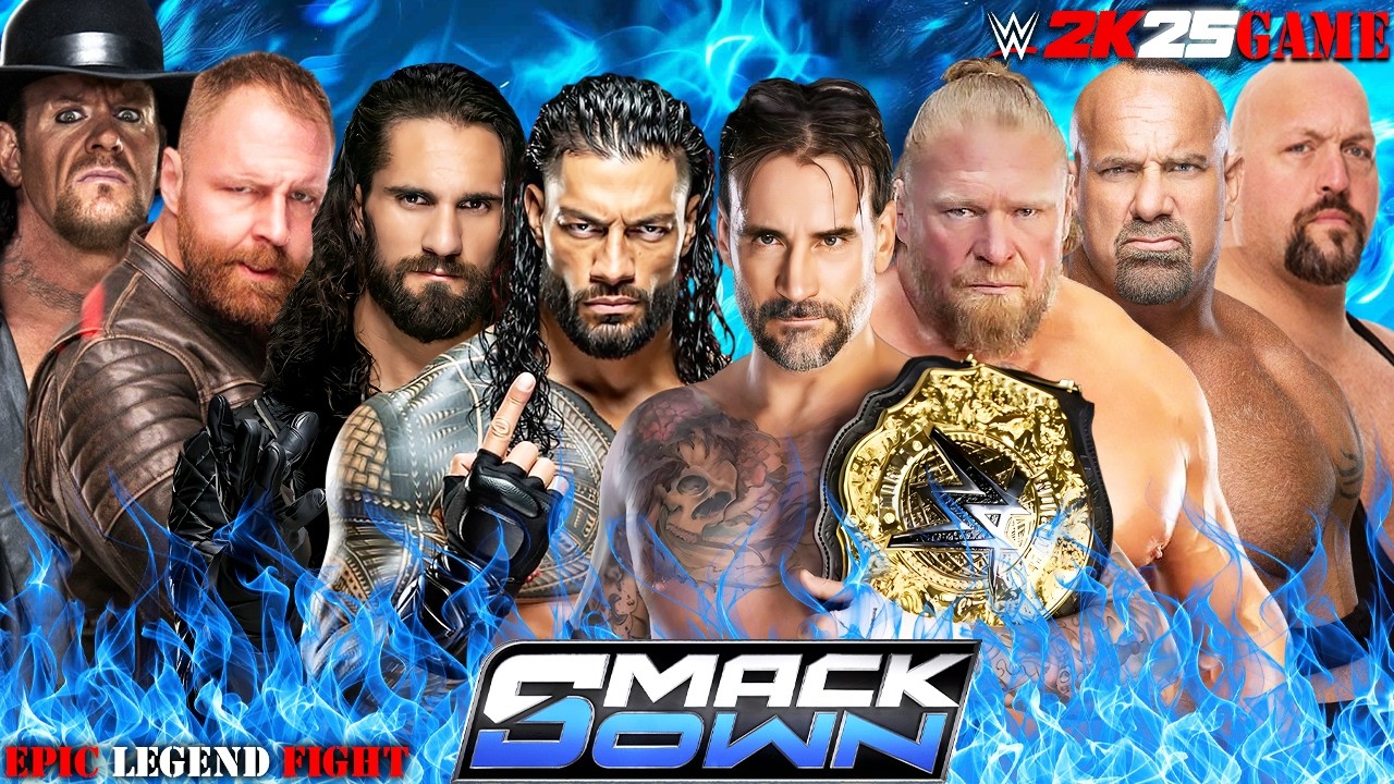 The Shield Reunites With The Undertaker To Battle Lesnar, Punk, Goldberg & Big Show!