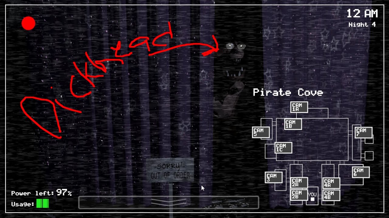 five nights at freddy's nights 1 - 4