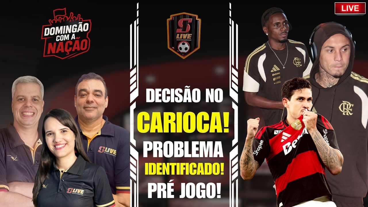 DECISÃO NO CARIOCA! FLA VAI COM FORÇA MÁXIMA! PROBLEMA IDENTIFICADO! NOTÍCIAS E PRÉ JOGO +