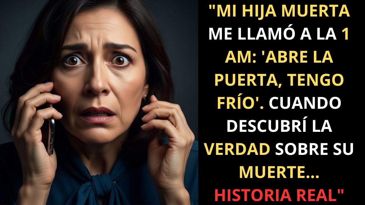 A la 1 AM sonó mi celular. Era mi hija que murió hace 4 años: 